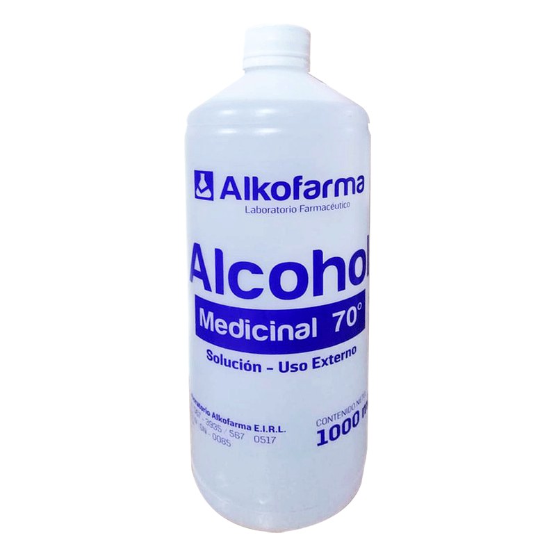  ALCOHOL MEDICINAL 70° FCO x1000ML