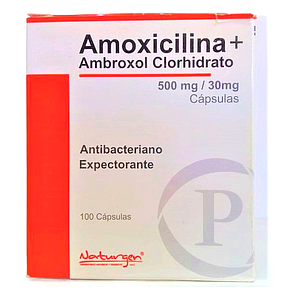 AMOXICILINA 500mg + AMBROXOL CLORHIDRATO 30mg CÁPSULA