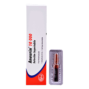 ANEURIN 10 000 Solución Inyectable x 3ml
