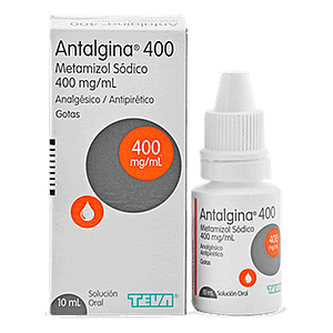 ANTALGINA 400 Mg/ml Solución oral gotas
