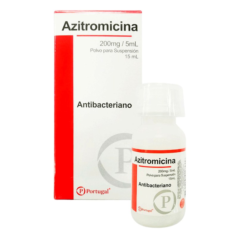 AZITROMICINA 200 MG/5ML X 15ML