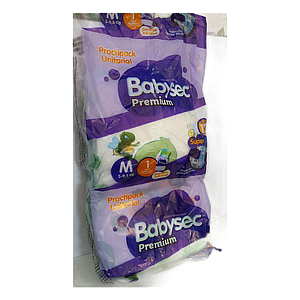 BABYSEC PAÑAL M (Practipack Unitario)