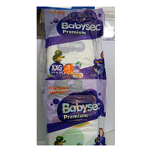 BABYSEC PAÑAL XXG (Practipack Unitario)