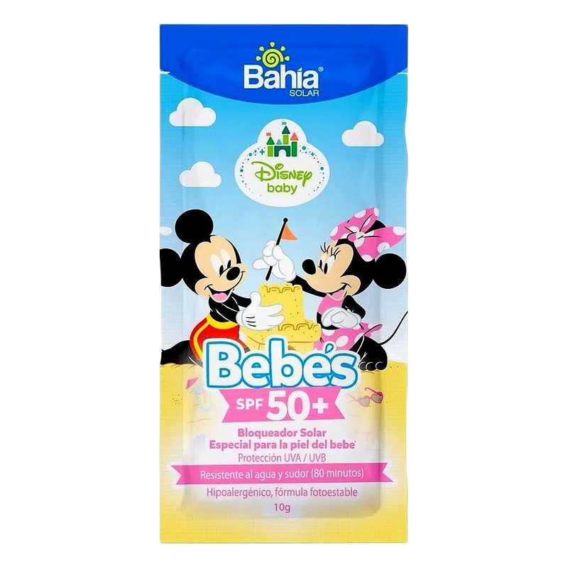 BLOQUEADOR BAHIA BEBÉS SPF 50 - Sachet x10g