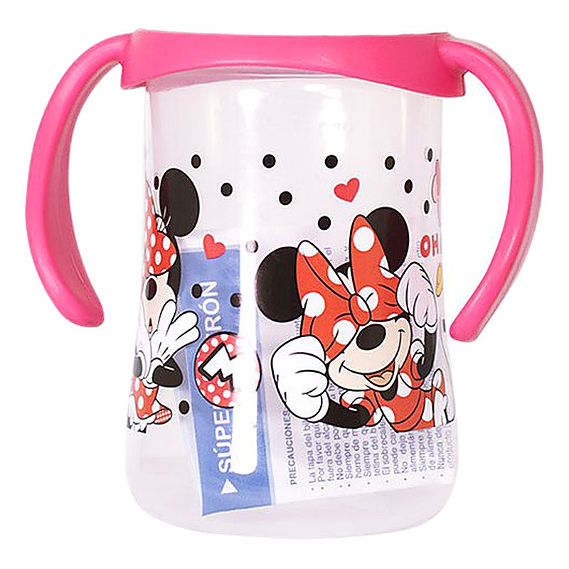 SUPER BIBERON CON ASAS TUINIES MINNIES MOUSE - Frasco 8 OZ