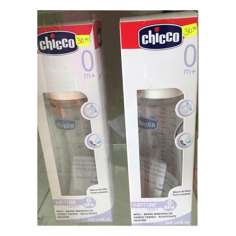 BIBERON CHICO PYREX X 240ML