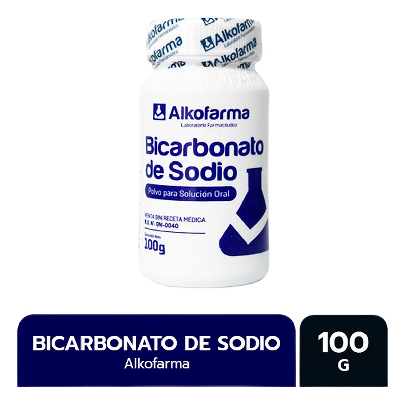 BICARBONATO DE SODIO - Frasco x100g