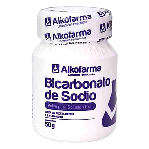 BICARBONATO DE SODIO - Frasco x50g
