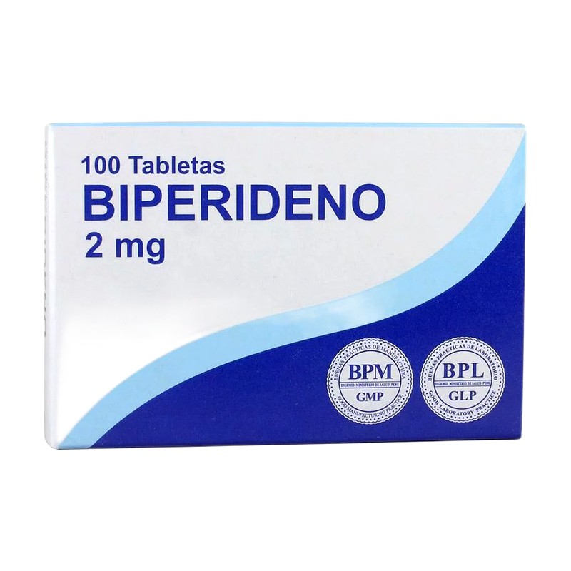 BIPERIDENO 2mg TABLETA