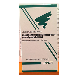 BROMURO DE IPATROPIO 20MG AEROSOL CAJA X 1
