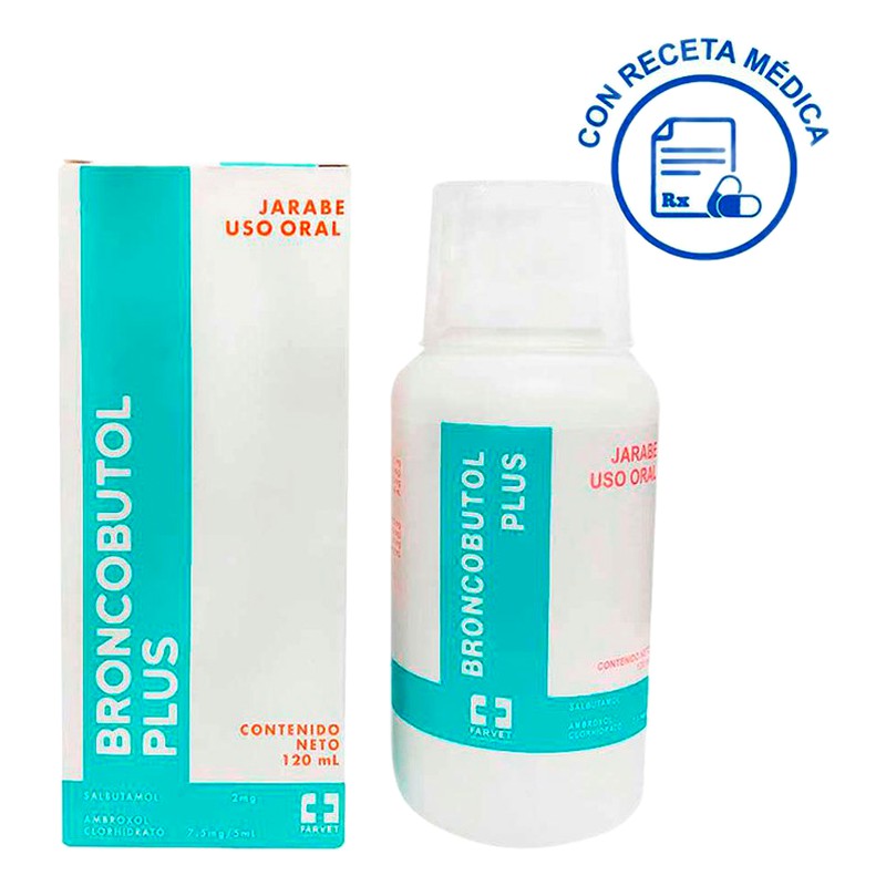 BRONCOPHAR PLUS JARABE - Frasco x120mL