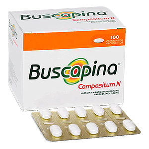 BUSCAPINA COMPOSITUM N COMPRIMIDO