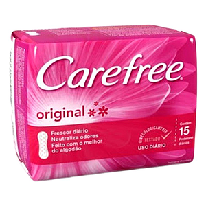 CAREFREE X 15 TOALLAS PROTECTORAS