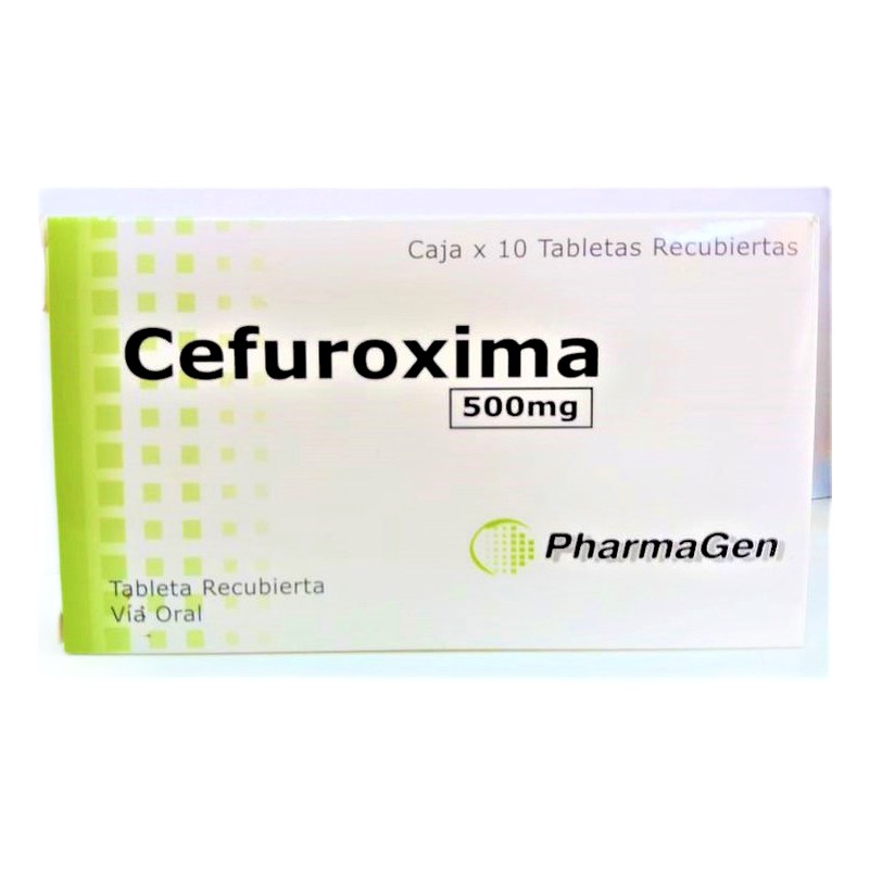 CEFUROXIMA 500mg TABLETA