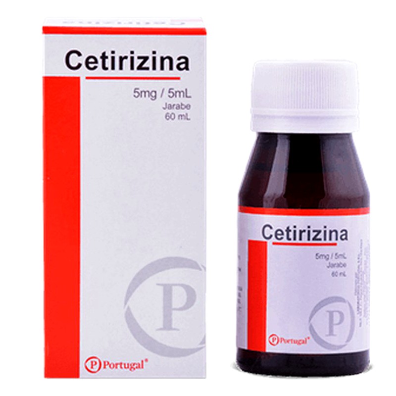 CETIRIZINA 5MG/5ML JARABE x 60ML