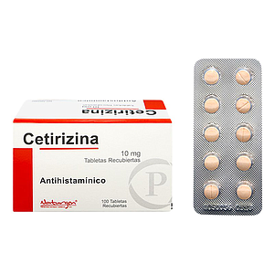 CETIRIZINA 10mg TABLETA