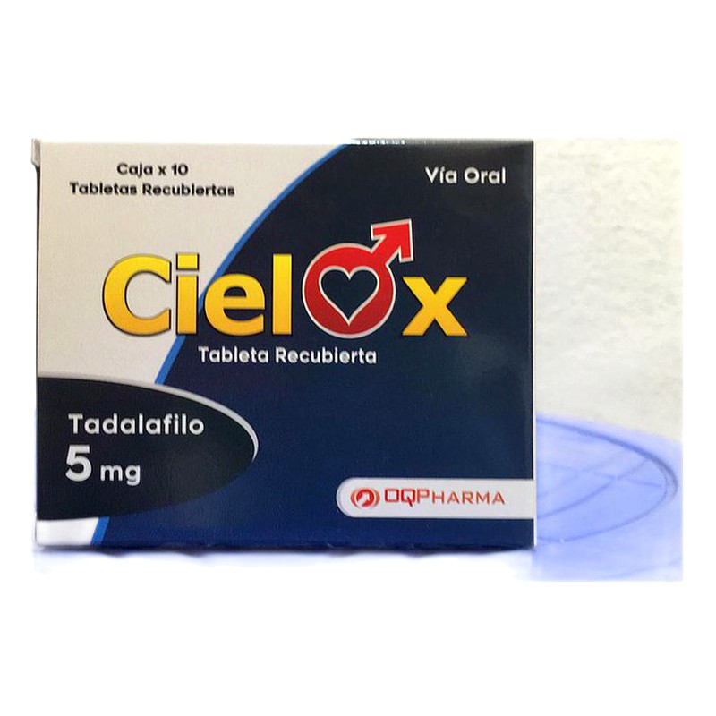 CIELOX 25MG TABLETA CAJA X 10