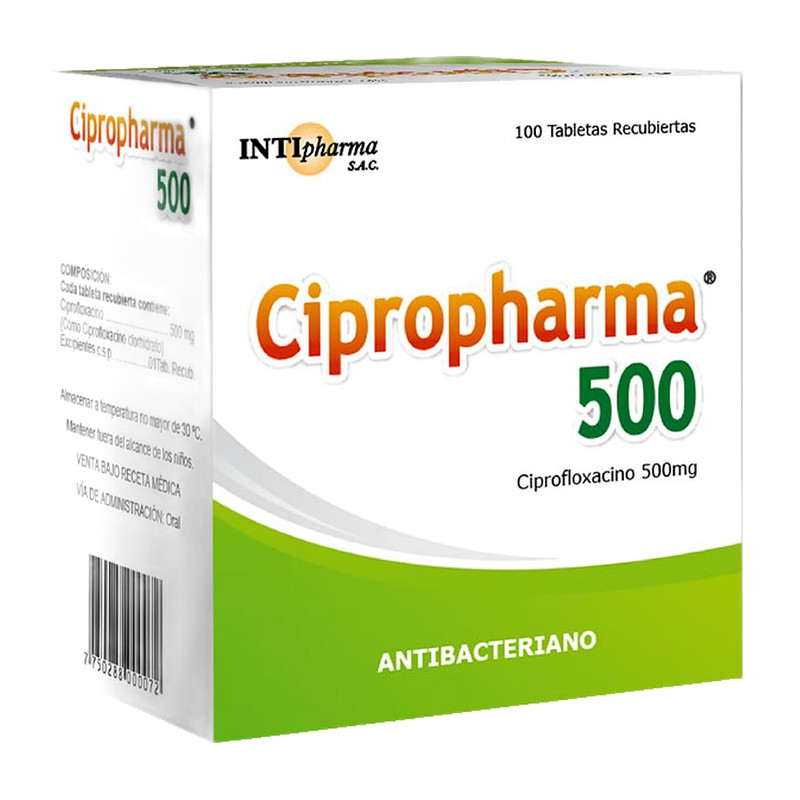 CIPROPHARMA 500mg Tab.