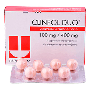 CLINFOL DUO OVULO CAJA X 7