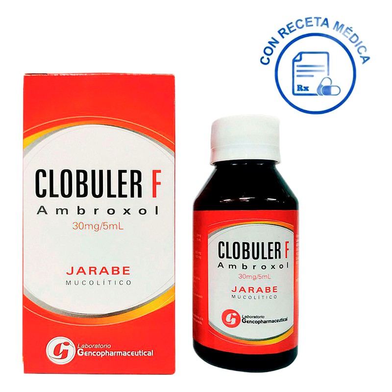 CLOBULER F 30MG/5ML X 100ML JARABE