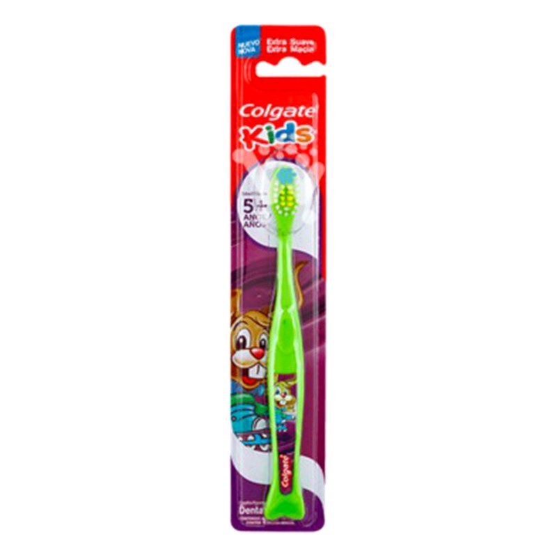 CEPILLO DENTAL EXTRA SUAVE COLGATE KIDS 5+ años