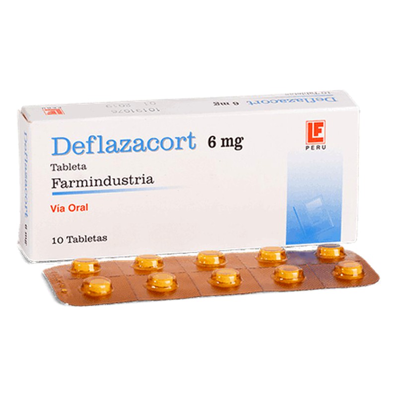 DEFLAZACORT 6mg TABLETA