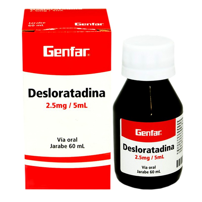 DESLORATADINA 2.5MG/5ML JARABE X 60ML