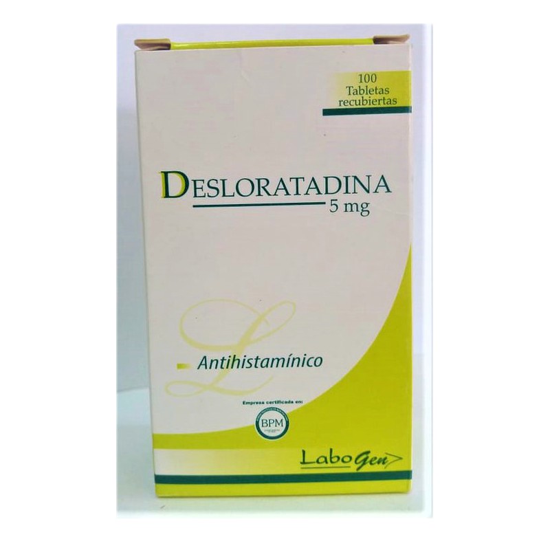 DESLORATADINA 5mg TABLETA