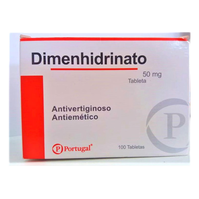 DIMENHIDRINATO 50mg TABLETA