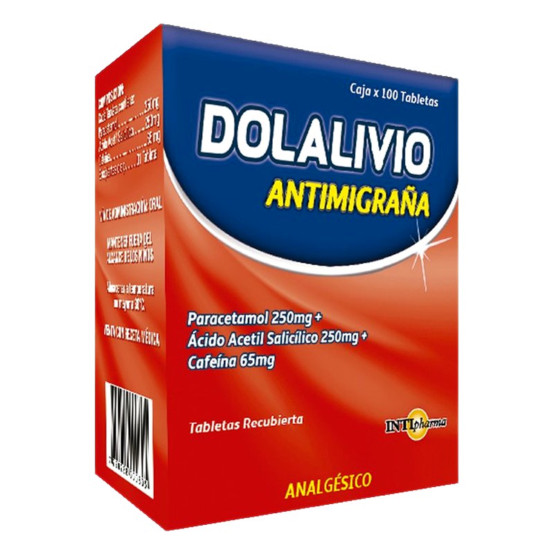 DOLALIVIO ANTIMIGRAÑA TABLETA
