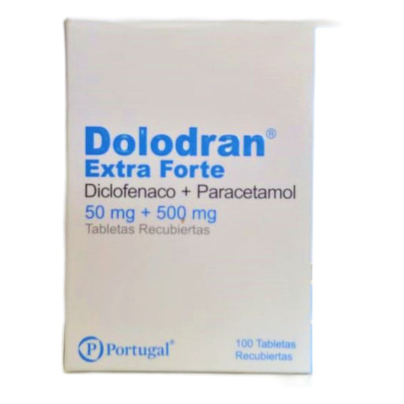 DOLODRAN EXTRA FORTE 50mg - 500mg TABLETA