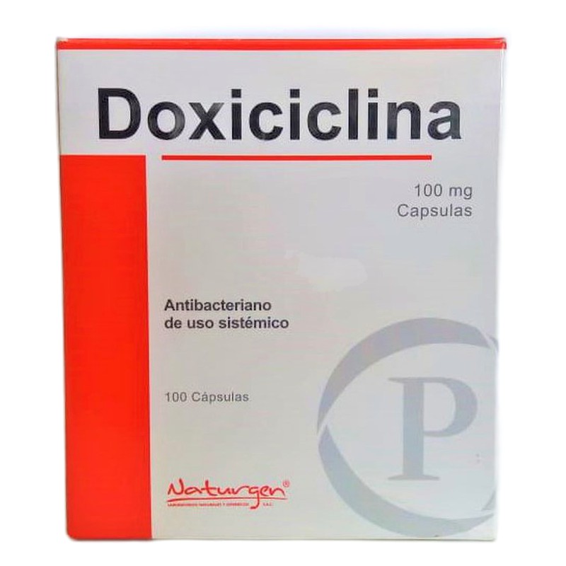 DOXICICLINA 100mg CÁPSULA