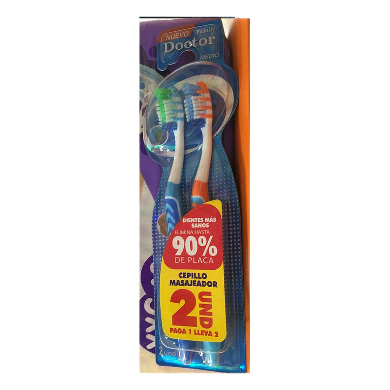 FAMILY DOCTOR (Cepillo Masajeador) x2 Und.