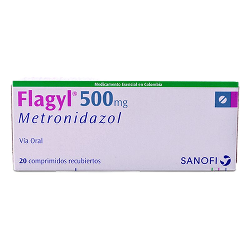 FLAGYL 500MG COMPRIMIDOS CAJA X 20