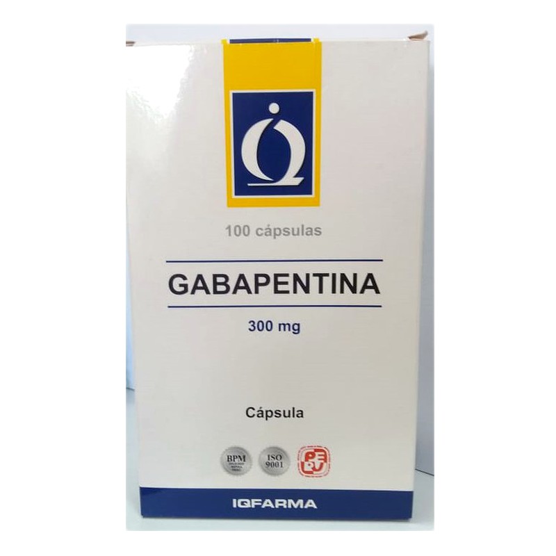 GABAPENTINA 300mg CÁPSULA