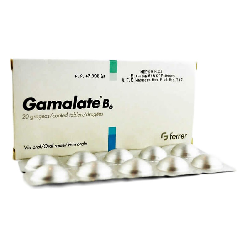 GAMALATE TABLETA CAJA X 60