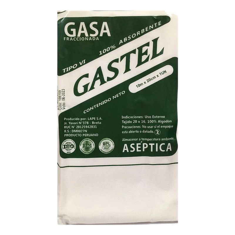 GASA 10 X 20 CM