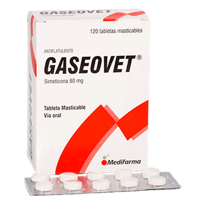 GASEOVET 80MG TABLETA CAJA X 30