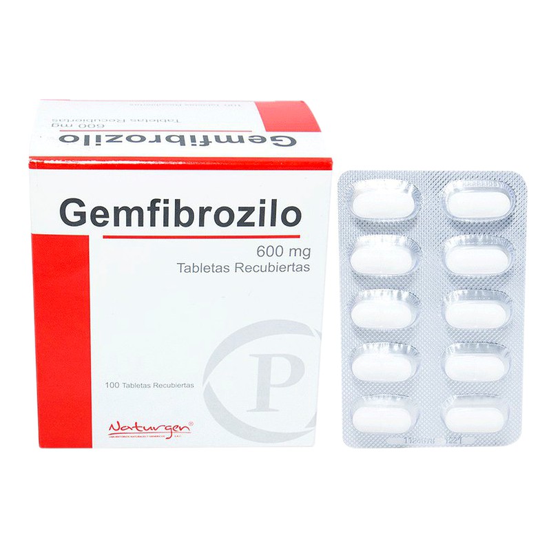 GEMFIBROZILO 600mg TABLETA