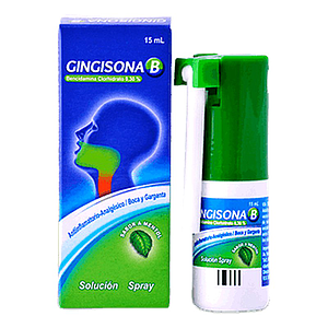 GINGISONA B Solución Spray x 15mL
