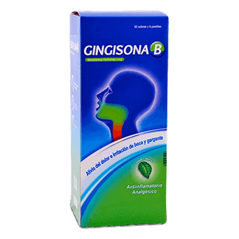 GINGISONA CARAMELO - SOBRE x4