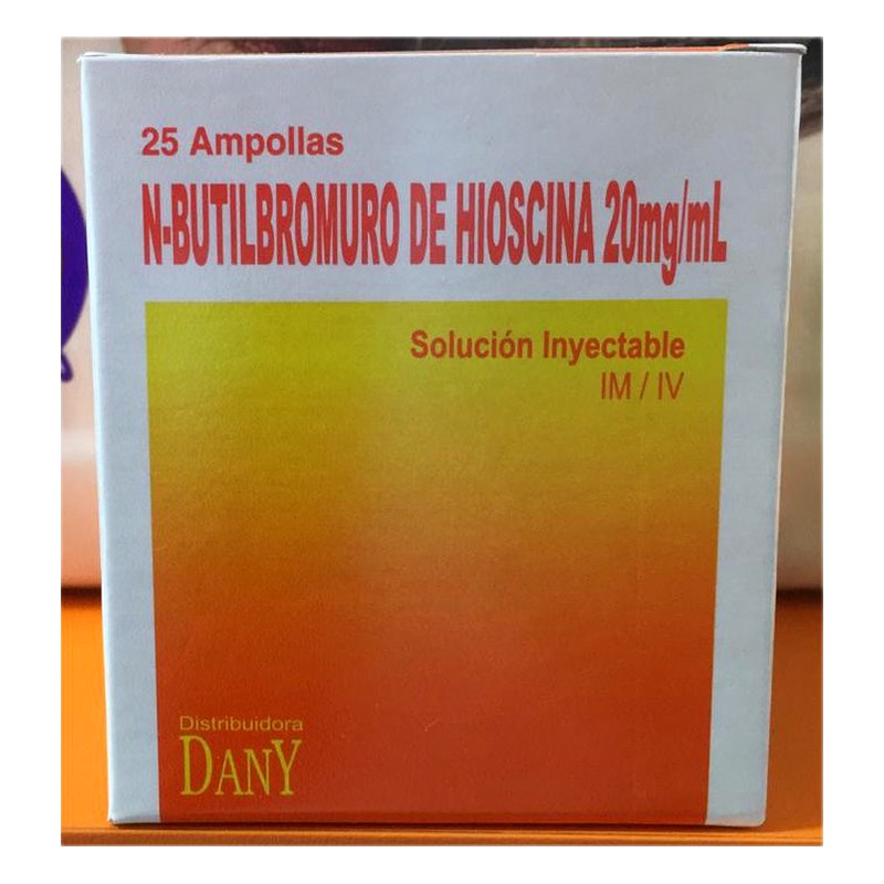 N-BUTIL BROMURO DE HIOSCINA AMPOLLA