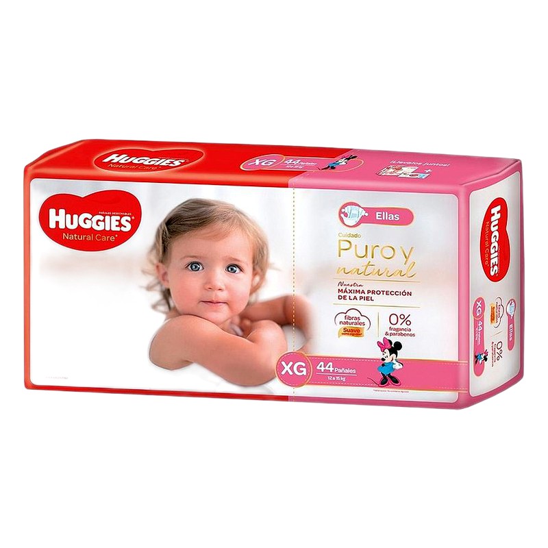 HUGGIES NATURAL CARE XG/44