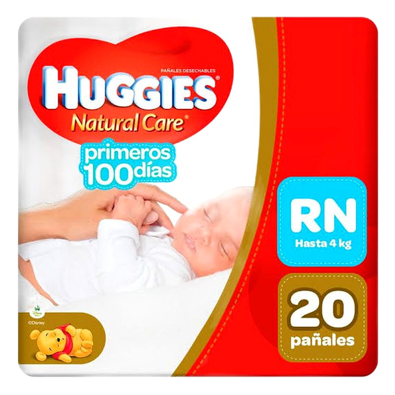 HUGGIES NATURAL CARE RN x20 Und.