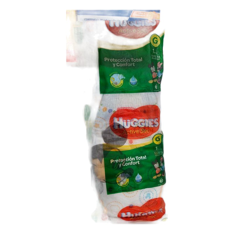 HUGGIES PAÑALES G (Empaque Individual)