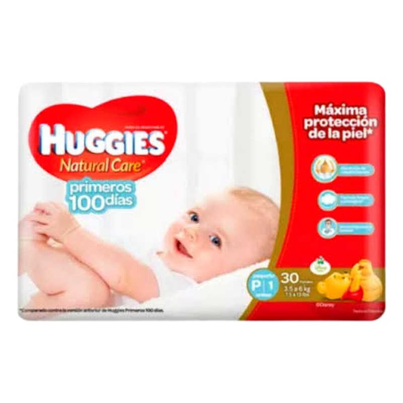 HUGGIES Natural Care T/P x 30