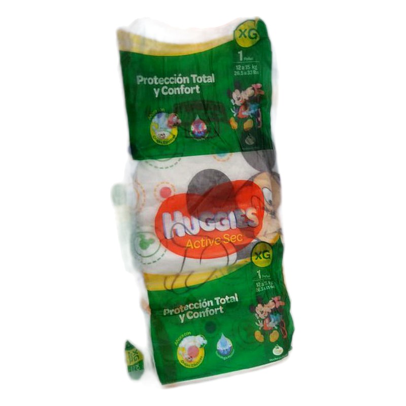 HUGGIES PAÑALES XG (Empaque Individual)
