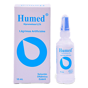 HUMED 0.3% Lagrimas Artificiales Solución Oftálmica - Frasco 15mL