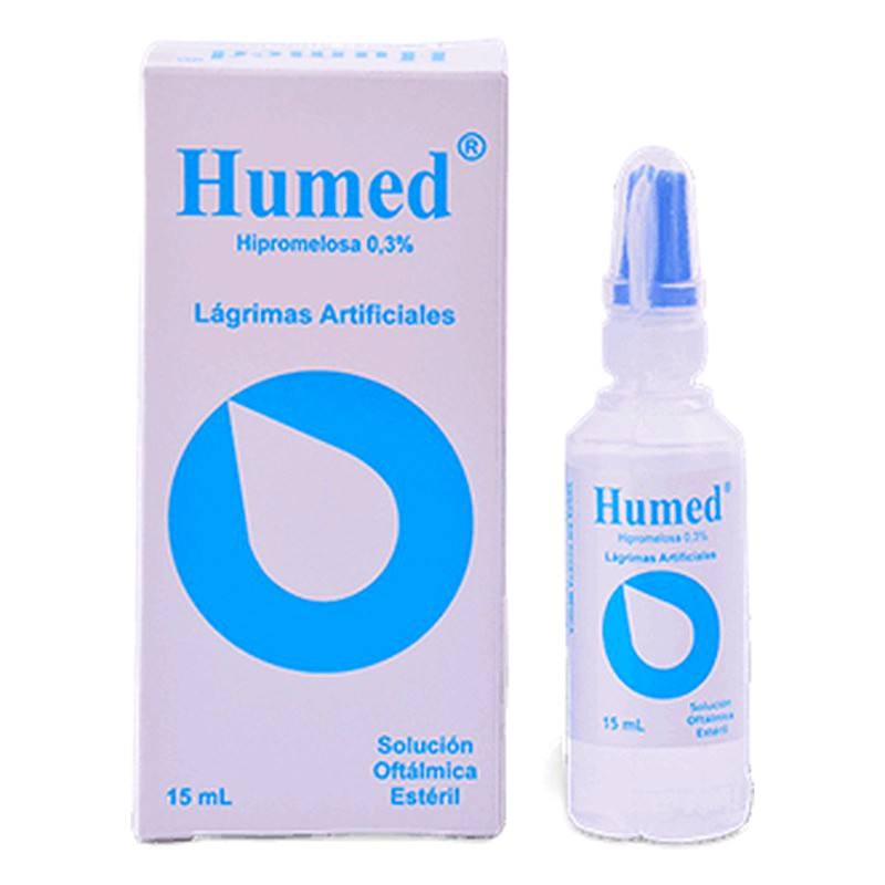 HUMED 0.3% Lagrimas Artificiales Solución Oftálmica - Frasco 15mL