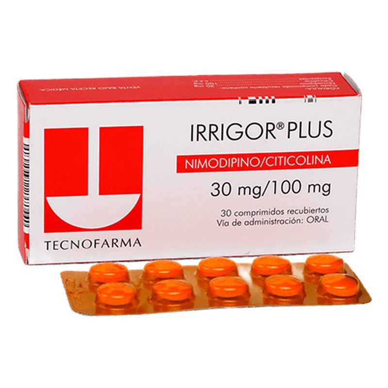 IRRIGOR PLUS 30mg/100mg - COMPRIMIDO